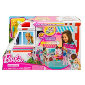Mattel HKT79 Barbie Mobilní ambulance