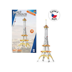 Stavebnice Malý Mechanik Věž Eiffelova, 447 dílků