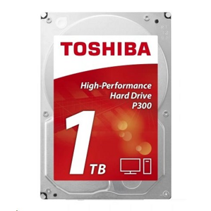 Toshiba P300 1TB (bulk) / 3.5" / 7 200 rpm / 64MB cache / SATA III / CMR / Interní / 2y / BULK