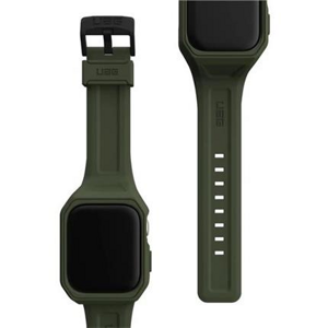 UAG Scout Strap & Case řemínek pro Apple Watch 45 mm olivový